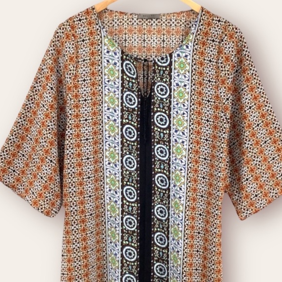WEST KEI TUNIC TOP BLOUSE - Picture 2 of 15